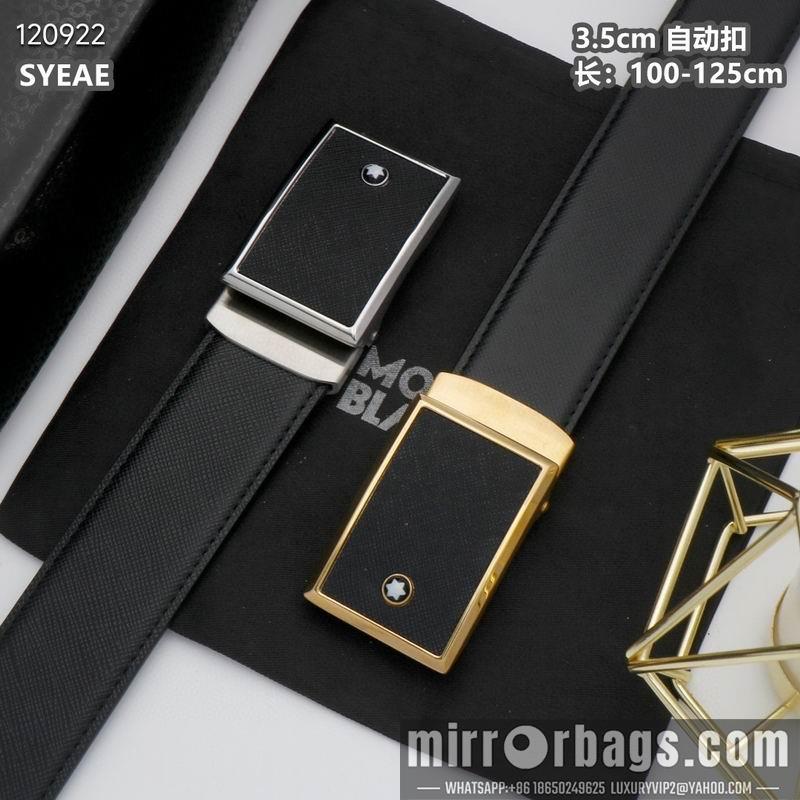 Montblanc belt 自动扣 35mmX100-125cm 8L072009