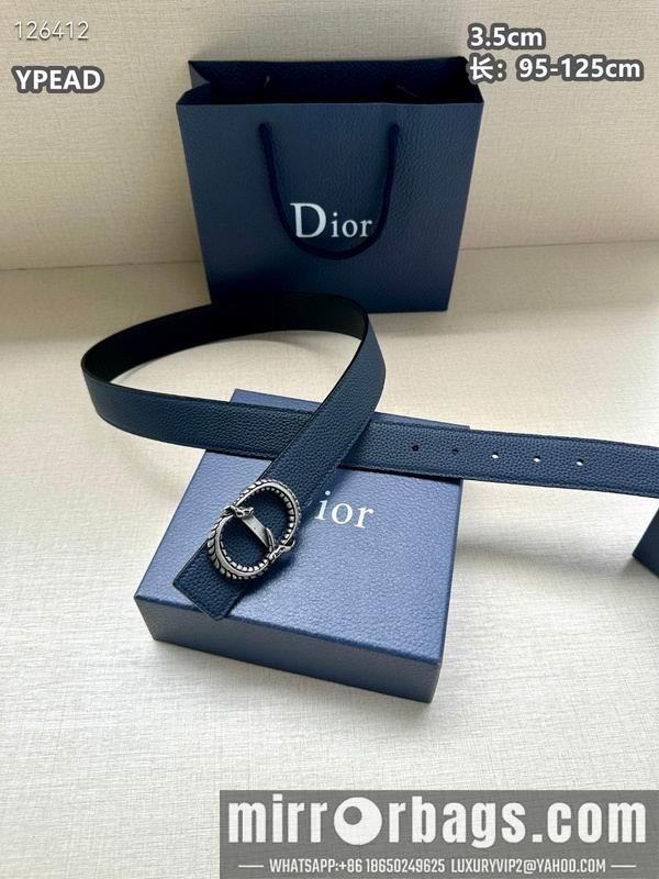 Dior belt 35mmX95-125cm 8L20