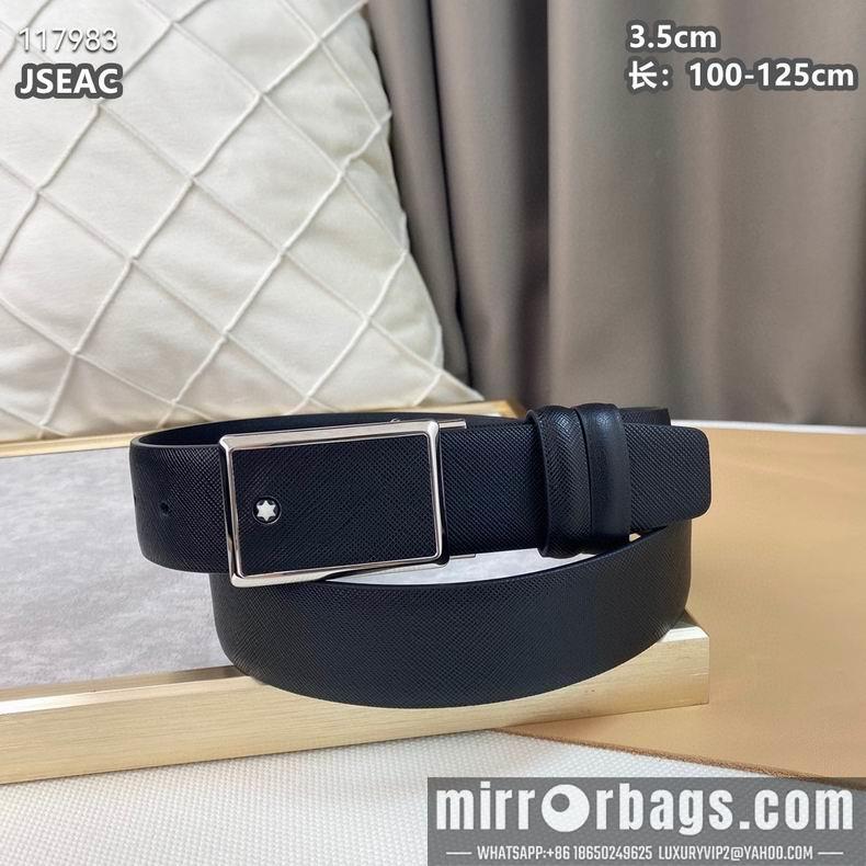 Montblanc belt 35mmX100-125cm 8L10