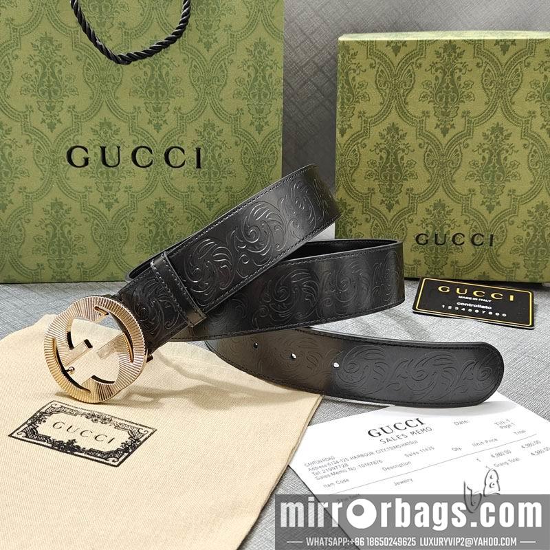 Gucci belt 38mmX90-125cm lb16