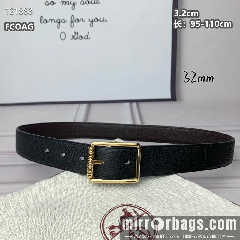 Hermes belt 32mmX95-110cm 8L26