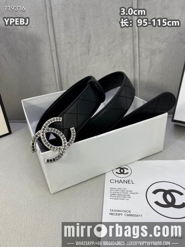 Chanel belt 30mmX95-115cm 8L040805