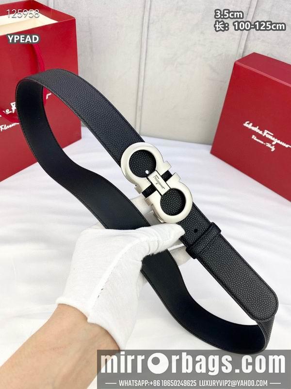 Ferragamo belt 35mmX100-125cm 8L25