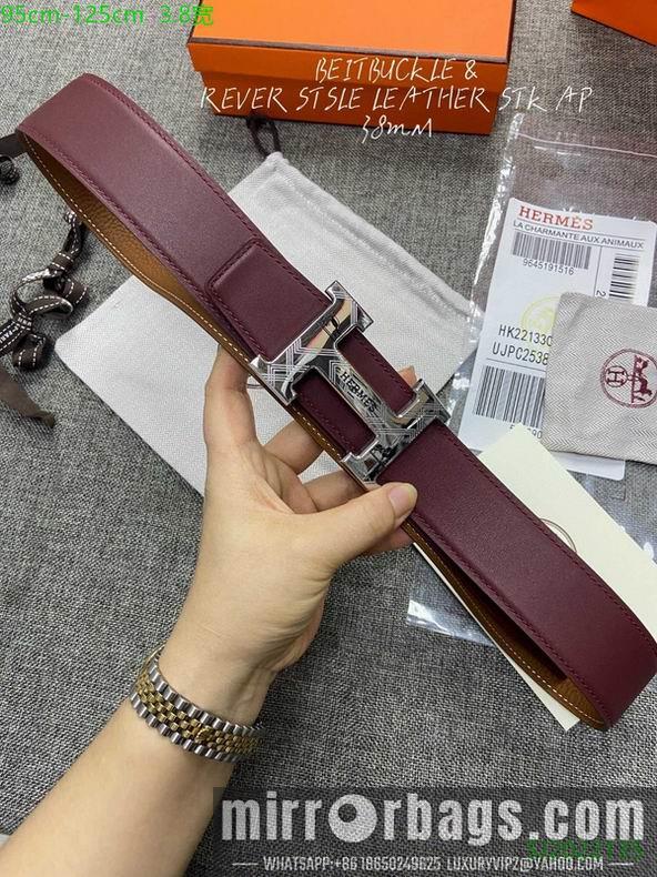 Hermes Belt 38mmX95-125cm 7D119