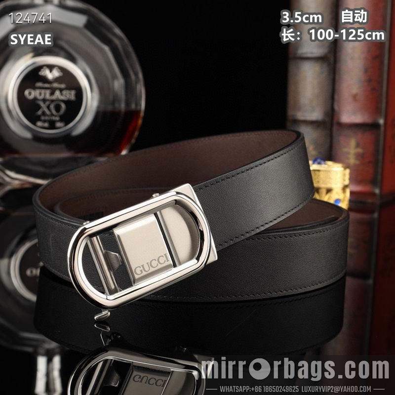 Gucci belt 35mmX100-125cm 8L32
