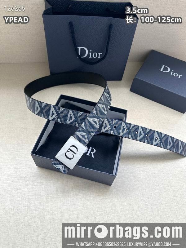Dior belt 35mmX100-125cm 8L28