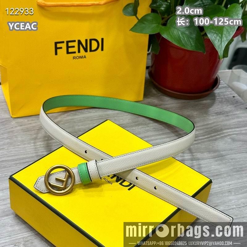 Fendi belt 20mmX100-125cm 8L22