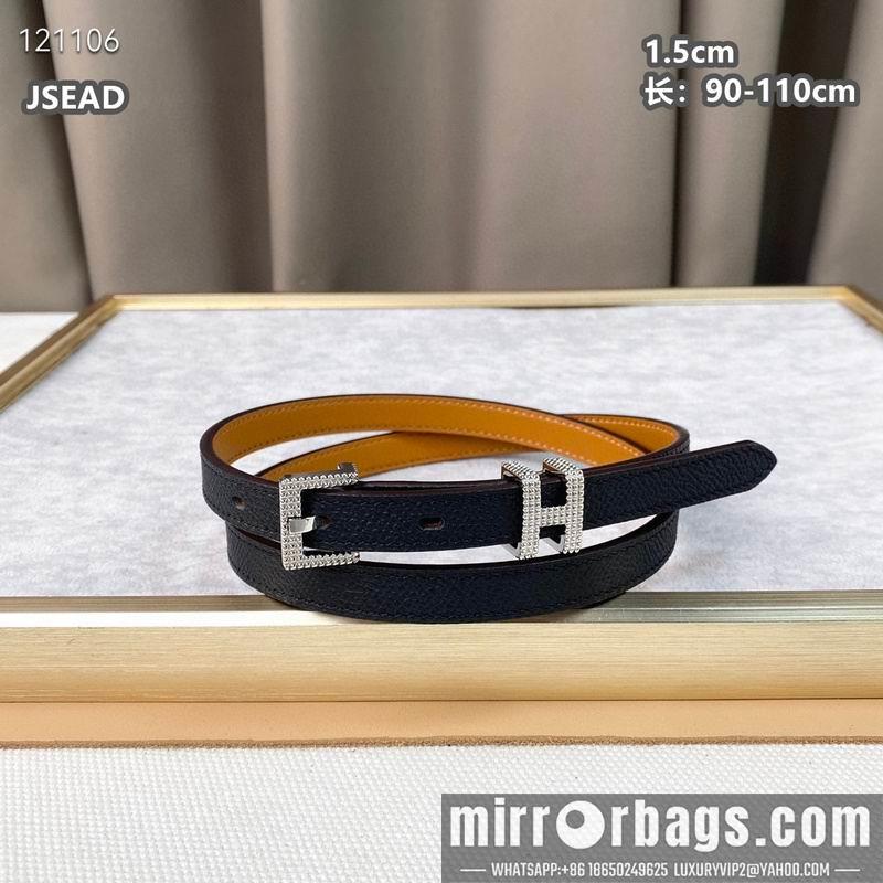 Hermes belt 15mmX90-110cm 8L01