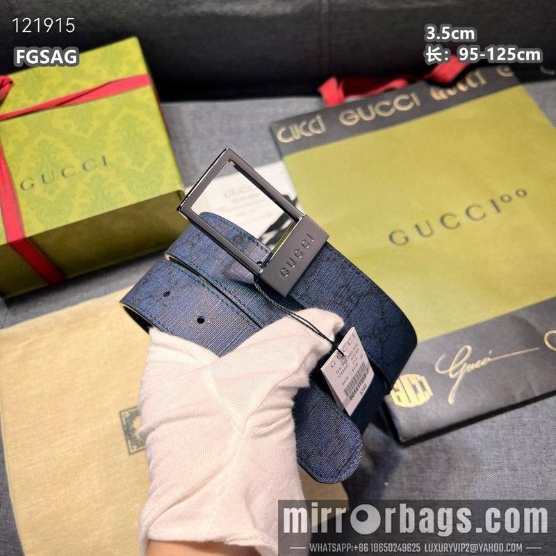 Gucci belt 35mmX95-125cm 8L01