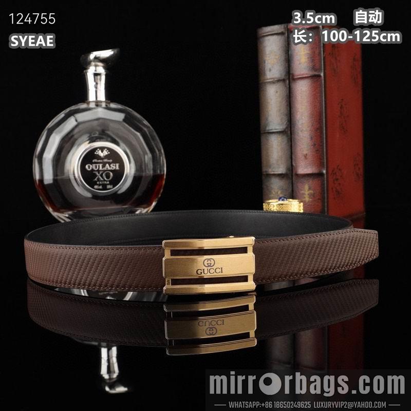 Gucci belt 35mmX100-125cm 8L23