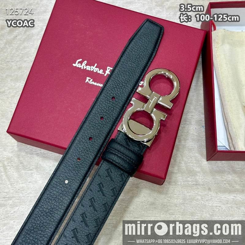 Ferragamo belt 35mmX100-125cm 8L30