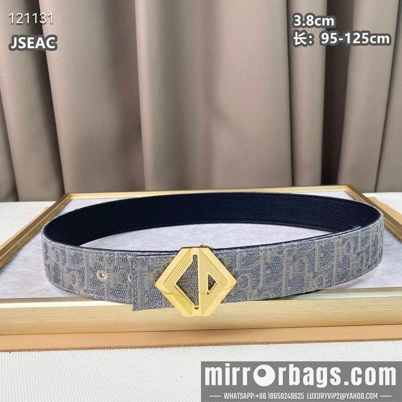 Dior belt 38mmX95-125cm 8L04