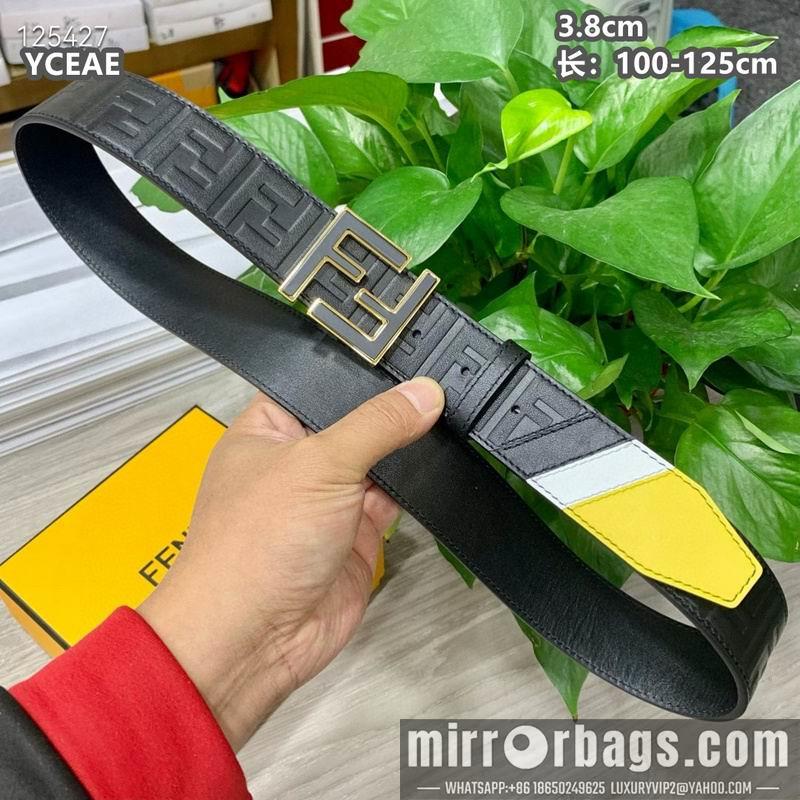 Fendi belt 38mmX100-125cm 8L16