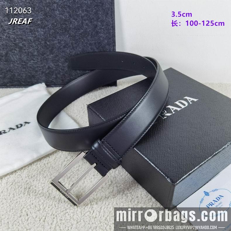 Prada belt 35mmX100-125cm 8L04