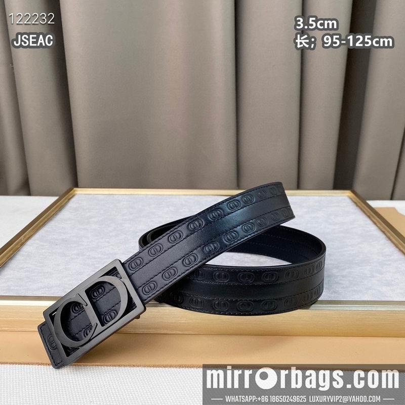 Dior belt 35mmX95-125cm 8L27