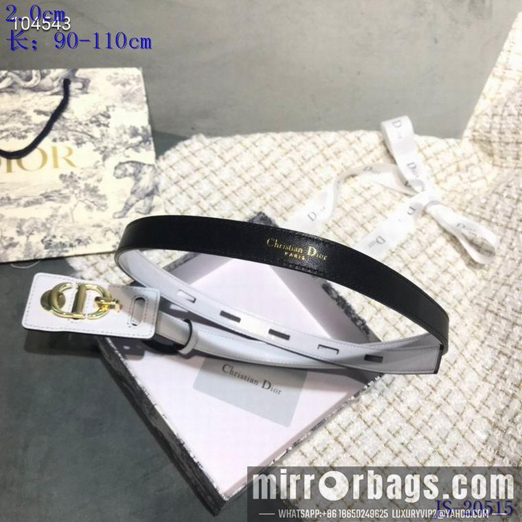 Dior Belt 20mmX90-110cm 8L12