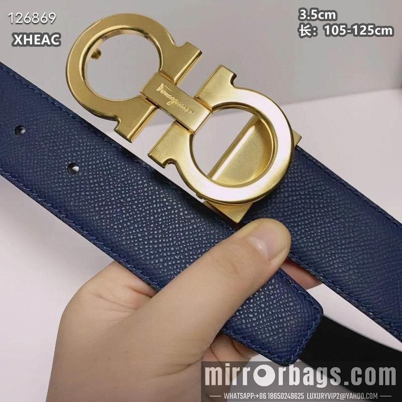 Ferragamo belt 35mmX105-125cm 8L104