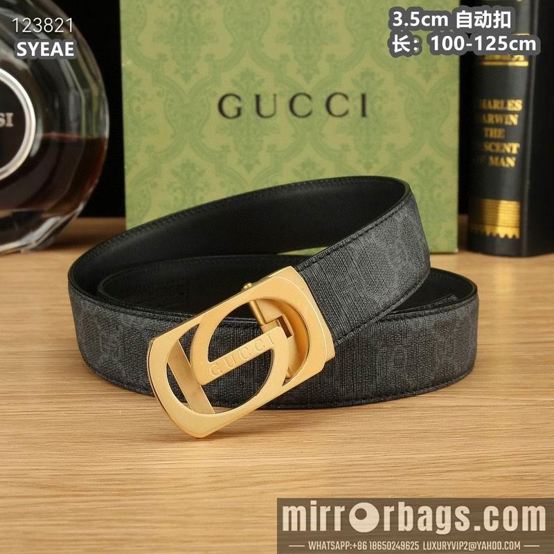Gucci belt 35mmX100-125cm 8L47