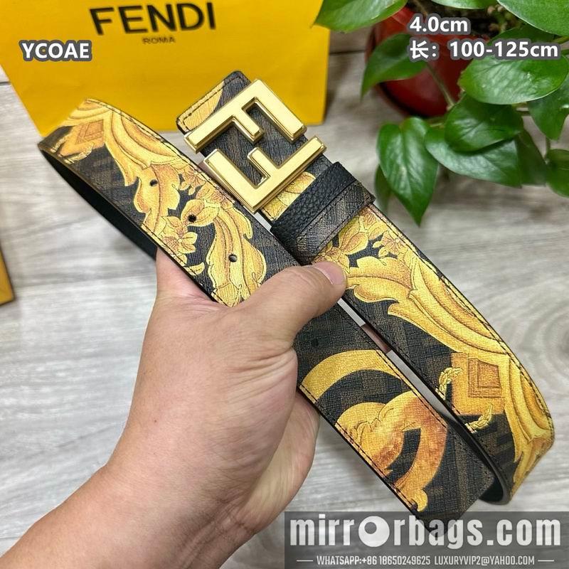 Fendi belt 40mmX100-125cm 8L150