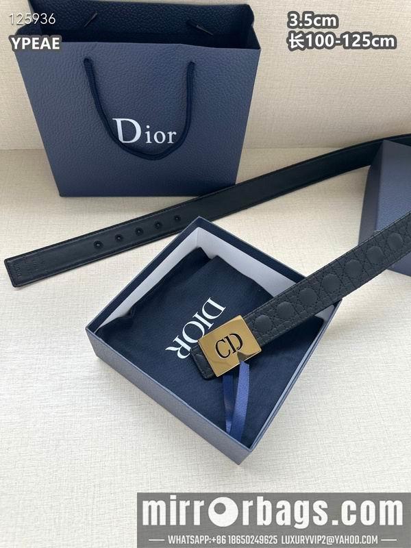 Dior belt 35mmX100-125cm 8L26