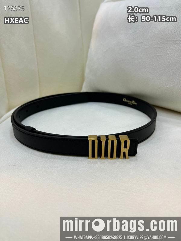 Dior belt 20mmX90-115cm 8L03