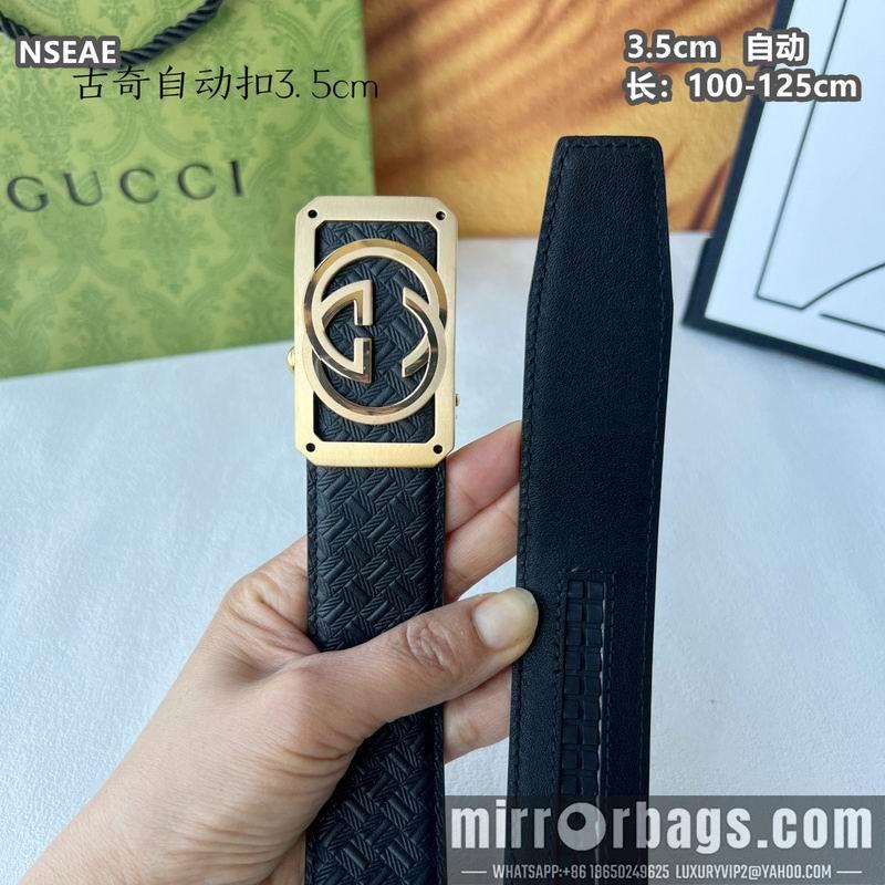 Gucci belt 35mmX100-125cm 8L92