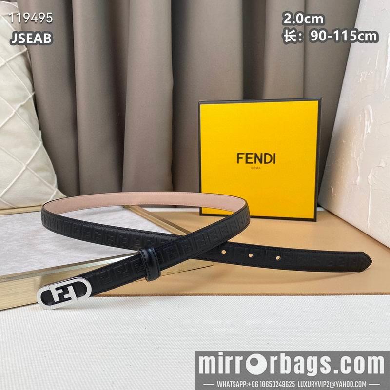 Fendi belt 20mmX90-115cm 8L040801