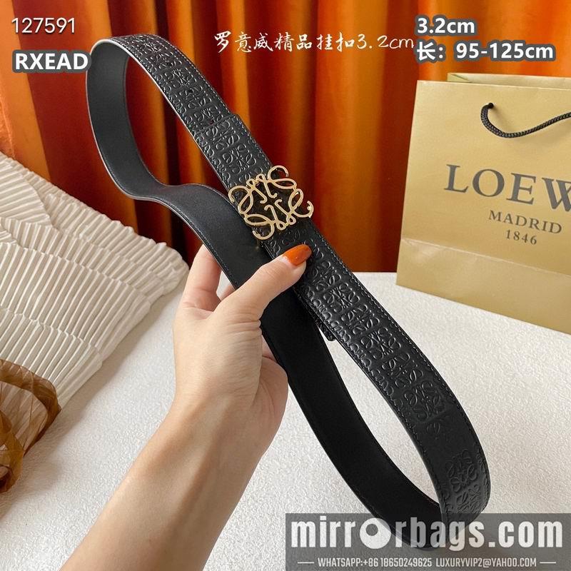 Loewe belt 32mmX95-125cm 8L04