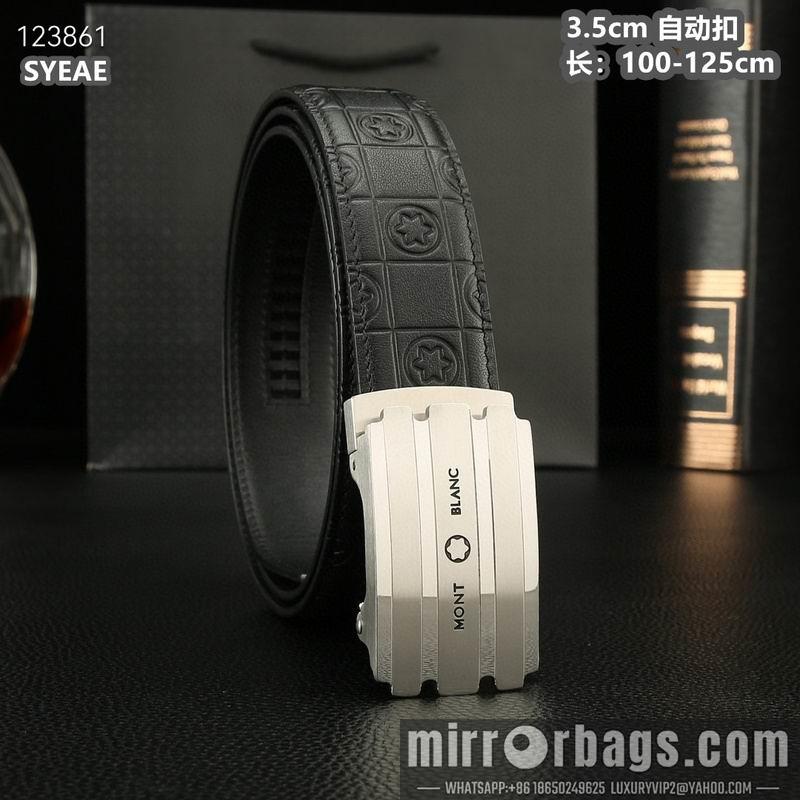 Montlanc belt 35mmX100-125cm 8L49