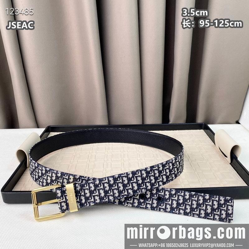 Dior belt 35mmX95-125cm 8L29