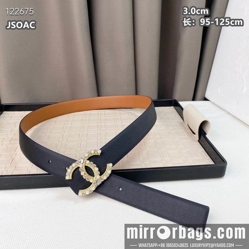 Chanel belt 30mmX95-125cm 8L28
