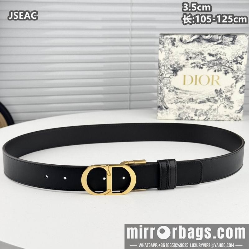 Dior belt 35mmX105-125cm 8L35
