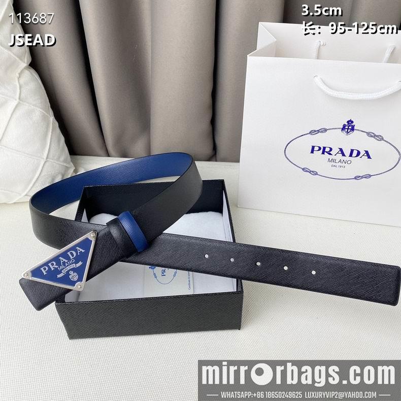 Prada belt 35mmX95-125CM 8L20