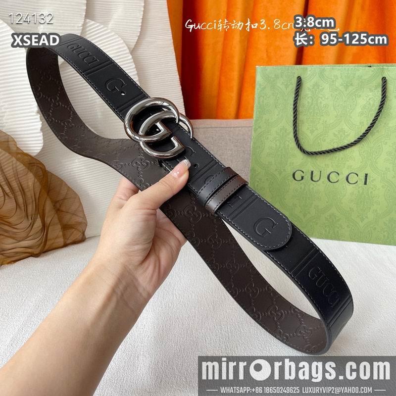 Gucci belt 38mmX95-125cm 8L06