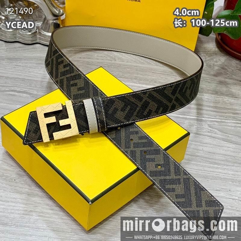Fendi belt 40mmX100-125cm 8L123