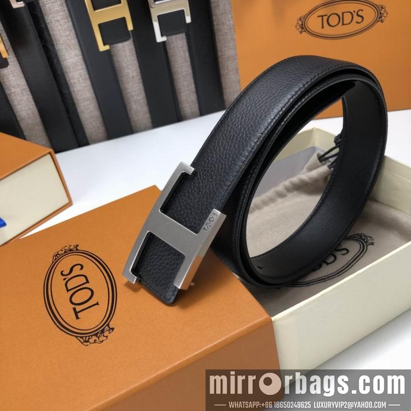 Tod's belt 34mmX95-125cm 7D03
