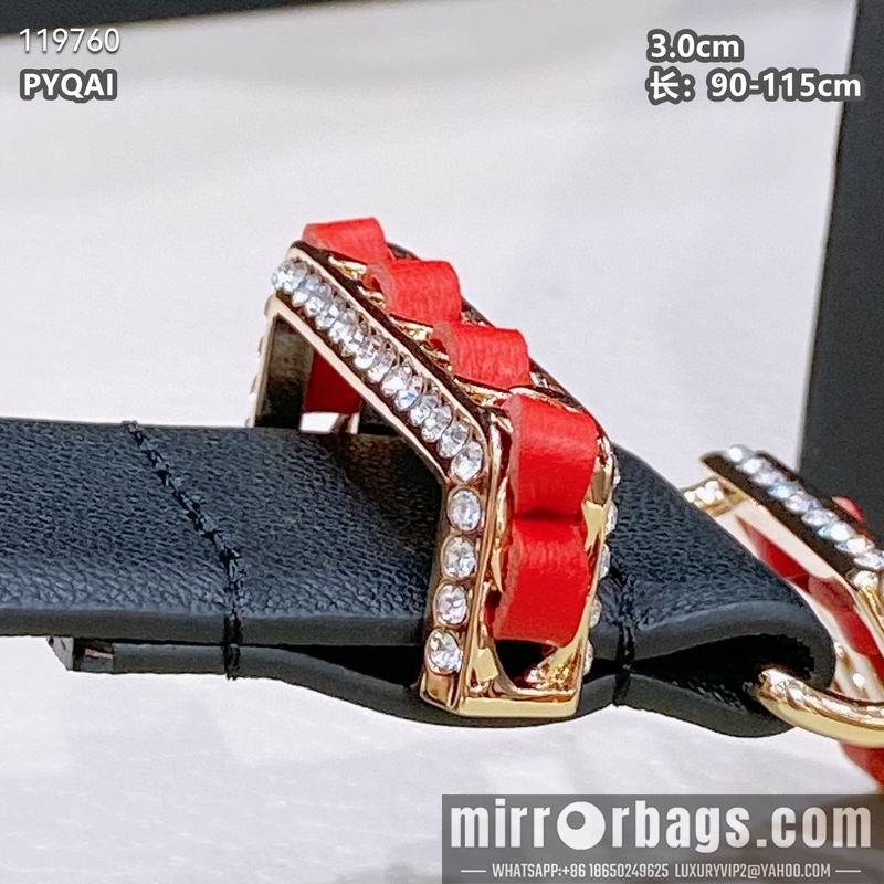 Chanel belt 30mmX90-115cm 8L040804