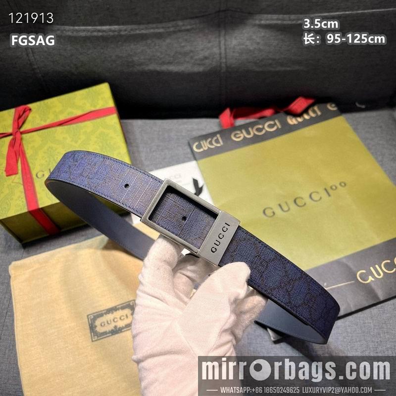 Gucci belt 35mmX95-125cm 8L01