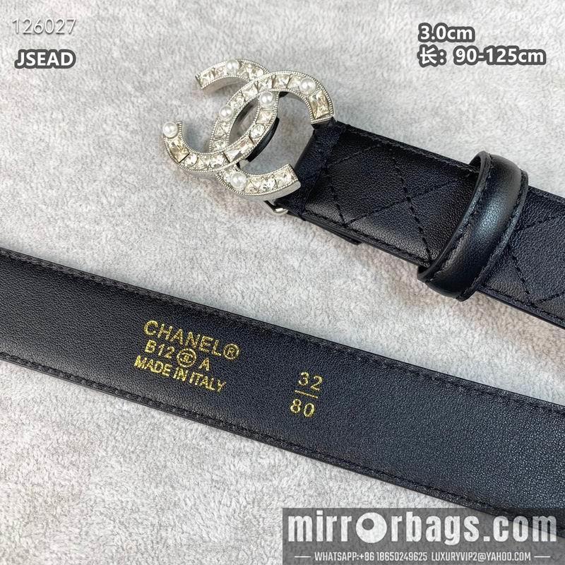 Chanel belt 30mmX90-125cm 8L14