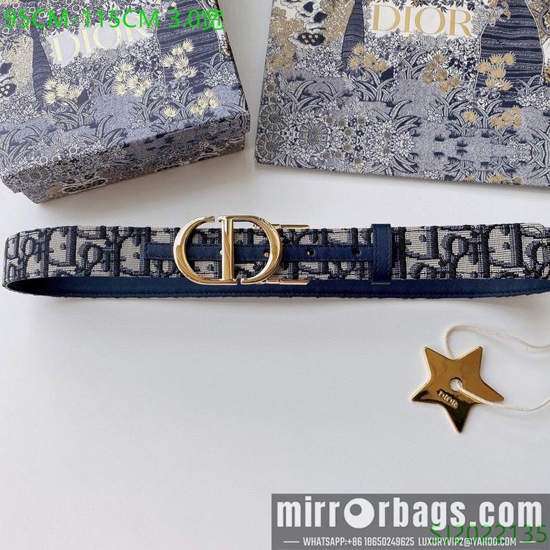 Dior Belt 30mmX95-115cm 7d30