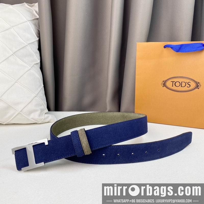 Tod's belt 34mmX95-125cm 7D02