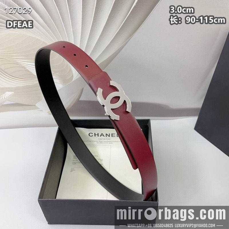 Chanel belt 30mmX90-115cm 8L31