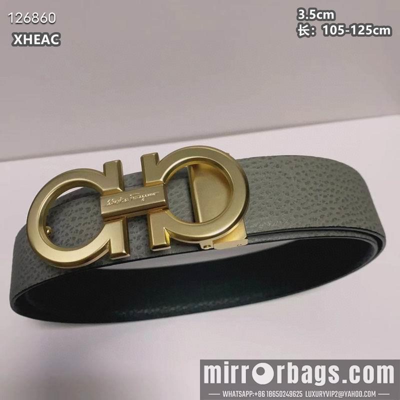 Ferragamo belt 35mmX105-125cm 8L99