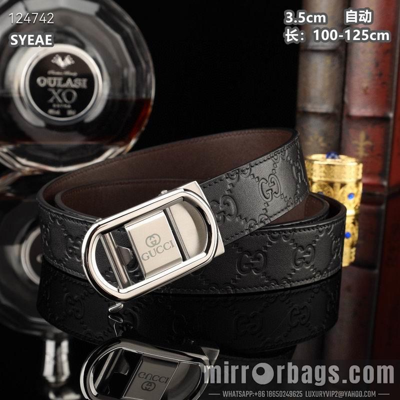 Gucci belt 35mmX100-125cm 8L31