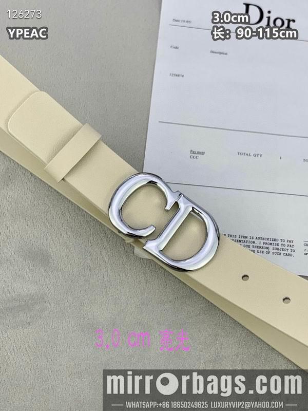 Dior belt 30mmX90-115cm 8L111004