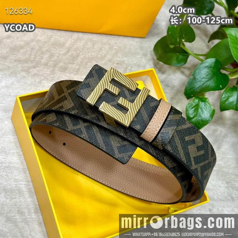 Fendi belt 40mmX100-125cm 8L08