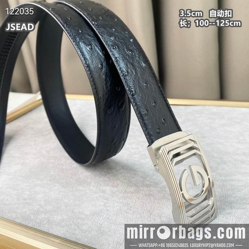 Gucci belt 35mmX100-125cm 8L14