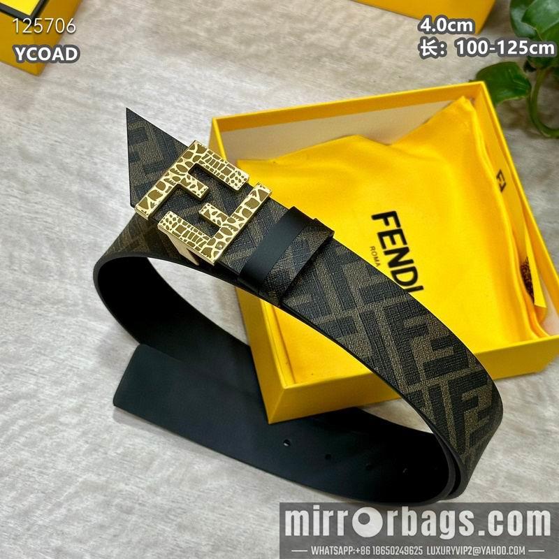 Fendi belt 40mmX100-125cm 8L24