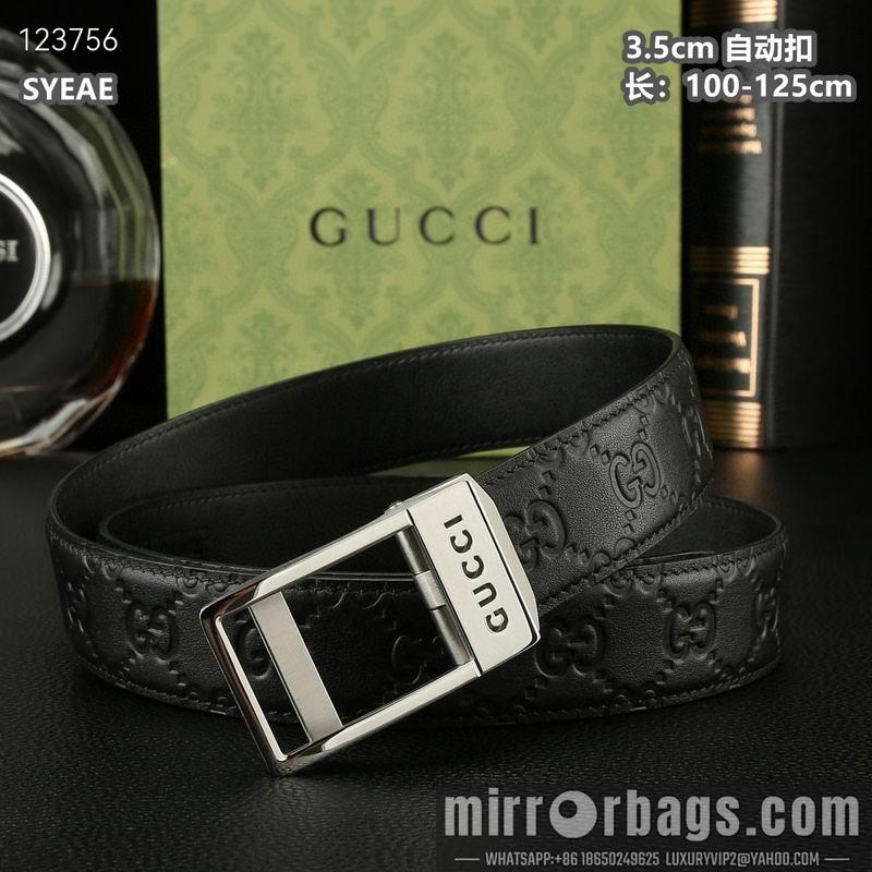 Gucci belt 35mmX100-125cm 8L51