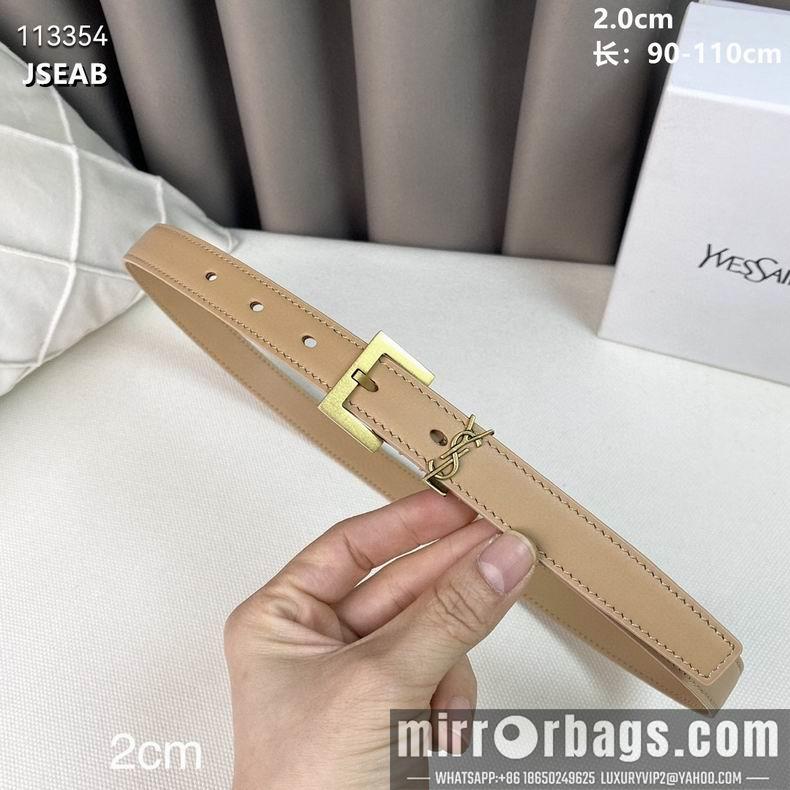 YSL belt 20mmX90-115cm 8L01